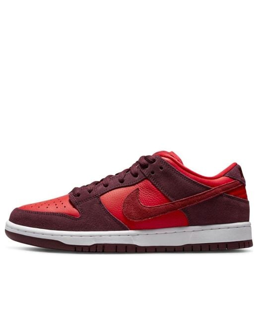 Nike Red Sb Dunk Low Pro 'Fruity Pack for men