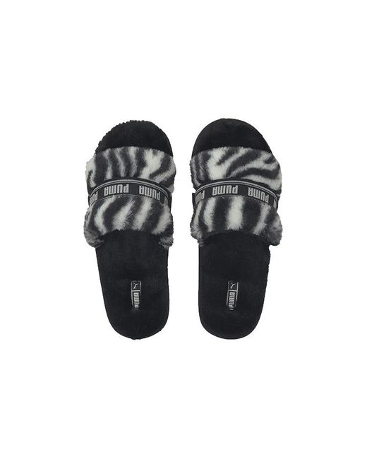 PUMA Blue (Wmns) Fluff Slide 'Wild
