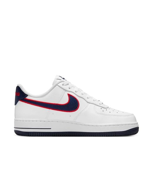Nike White (Wmns) Air Force 1 Low 'Houston Comets 4-Peat'