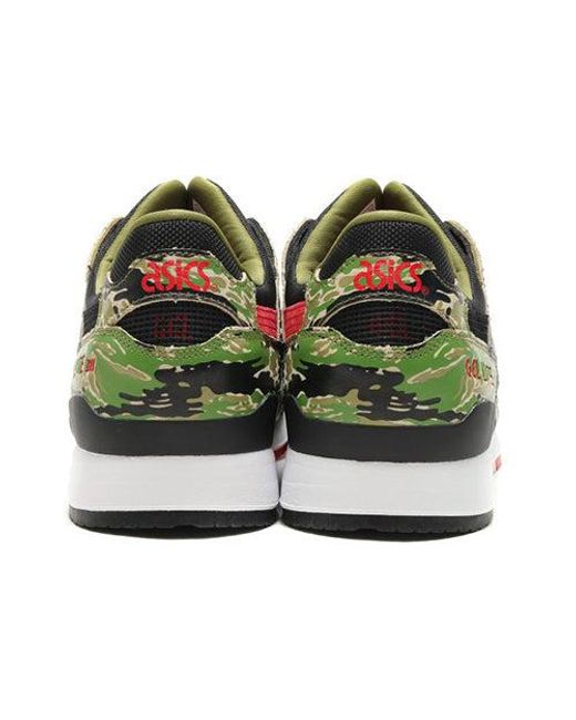 Asics Green X Atmos Gel-Lyte 3 Tiger Camo' for men