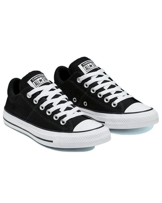 Converse Black (Wmns) Chuck Taylor All Star Madison Low Top Canvas