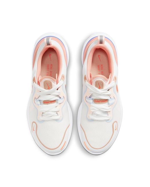 Nike White (Wmns) React Miler 'Electro'