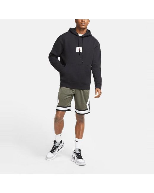 Nike Black Fleece Pullover Hooded Casual for men