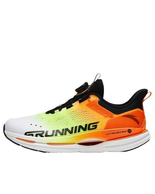 Anta Orange Running Series Sneakers for men