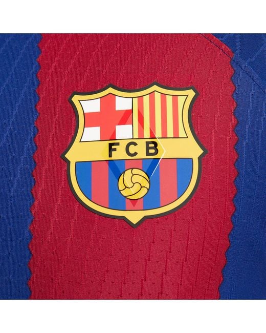 Nike Blue Fc Barcelona 23/24 Match Home Jersey 'Blaugrana' for men
