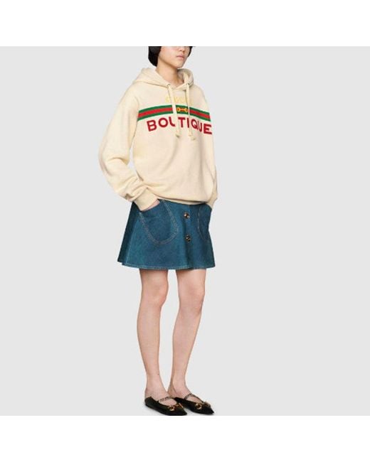 Gucci White (Wmns) Boutique Printing Creamy