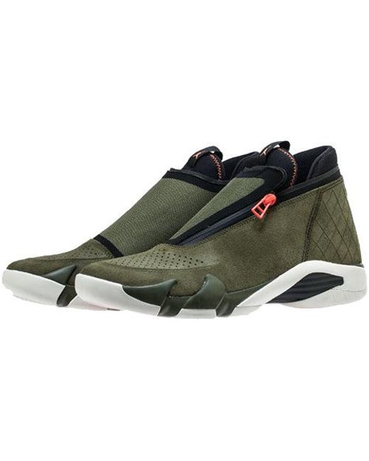 Nike Green Jumpman Z Canvas' for men