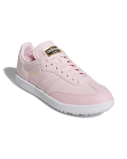 Adidas Pink Samba Spikeless Golf Se 'Clear' for men