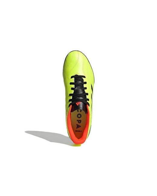 Adidas Yellow Copa Sense.4 Tf 'Game Data Pack' for men
