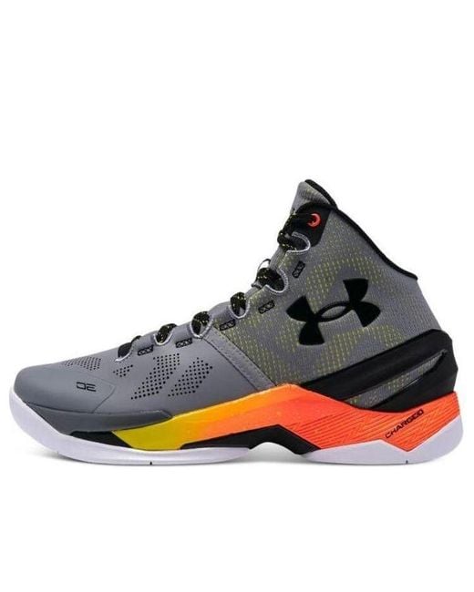 Under Armour Blue Curry 2 Retro 'Iron Sharpens Iron' 2022 for men