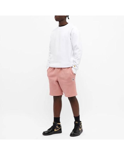 Nike Red X Union La Leisure Shorts 'Rust' for men