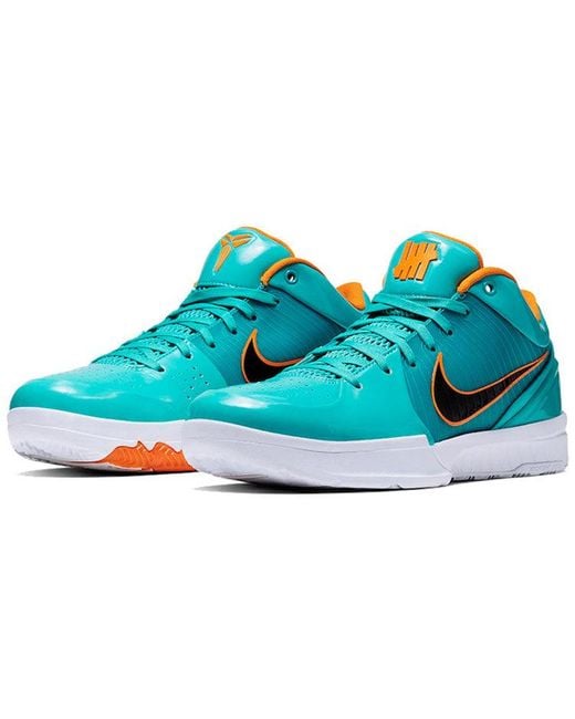 Nike X Undefeated Kobe 4 Protro 'Hyper Jade' in Blue for Men | Lyst UK