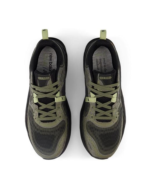 New Balance Black Fresh Foam X Hierro V8 'Dark Camo' for men