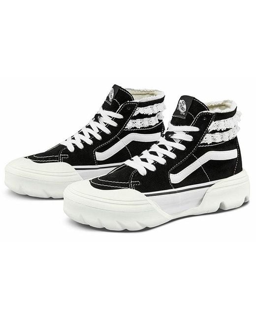 Vans Black Sandy Liang X Sk8-Hi Tapered Modular
