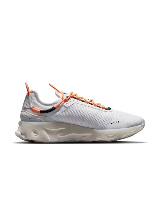 Nike Gray React Live Shoes for men