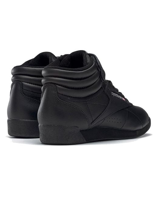 Reebok Black (Wmns) Freestyle High 'Triple'