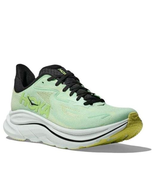 Hoka One One Green Clifton 'Mint Fluorite Luna Moth' for men