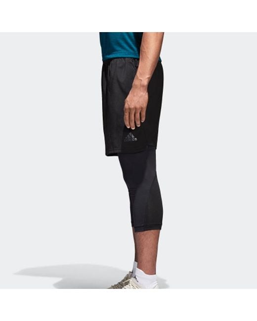 Adidas Black 4Krft Sho Cc Wv Training Sports Short Pant for men