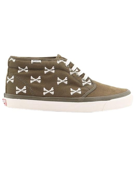 Vans Brown Wtaps X Og Chukka Boot Lx 'Bones' for men