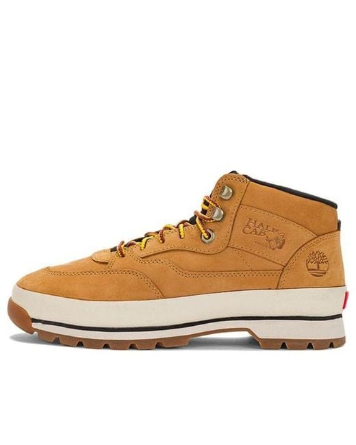 Vans Brown X Timberland Half Cab Shoes for men