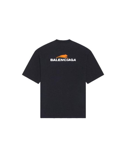 Balenciaga Blue Year Of The Tiger Hoodie Medium Fit for men