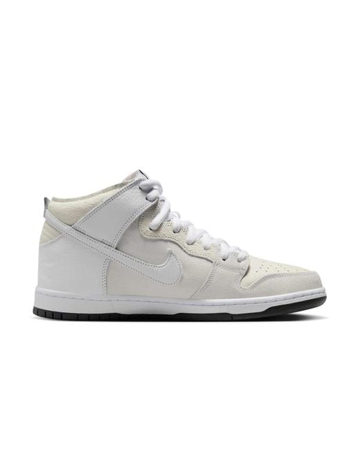 Nike White X Antihero Sb Dunk High for men