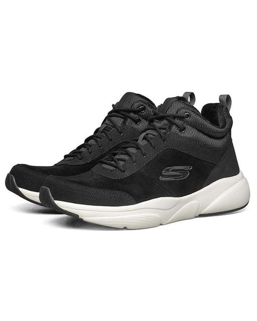Skechers Black Meridian Sport Shoes for men
