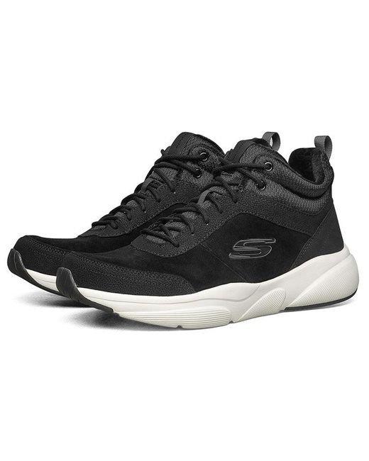 Skechers Black Meridian Sport Shoes for men