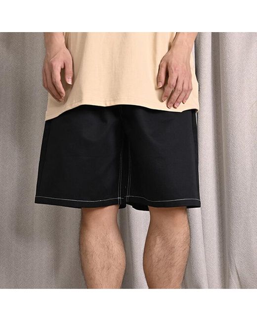 Converse Black 5-Pocket Baggy Shorts for men