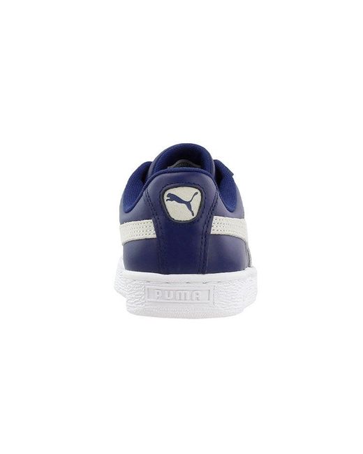 PUMA Blue (Wmns) Basket Heart De Depths'