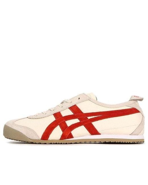 Onitsuka Tiger Red Mexico 66 Vin Beige