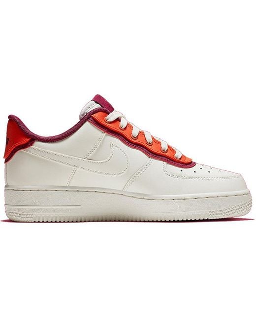 Nike Red (Wmns) Air Force 1 Low Se 'Sail Team True Berry'