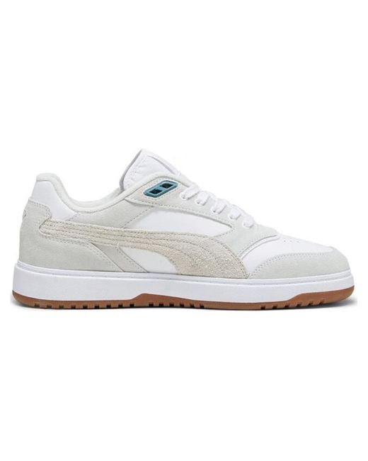 PUMA White Doublecourt Prm Vapor' for men