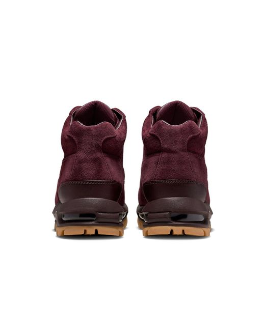 Nike Red Air Max Goadome Boots 'Deep Gum' for men