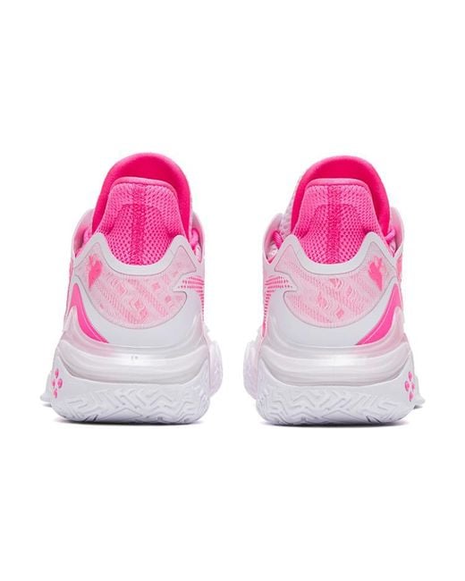 Anta Pink Shock Wave 4 Phosphor' for men