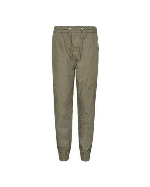 Converse Green Woven Jogger 'Military' for men