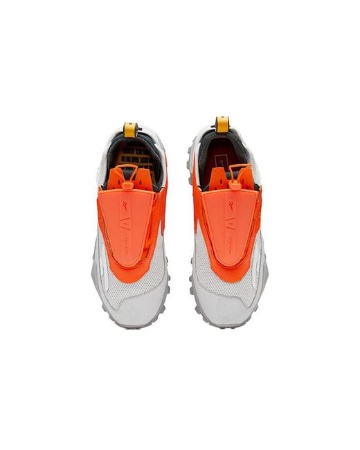 Reebok Gray Pyer Moss X Experiment 4 Trail Fury 'Pure' for men