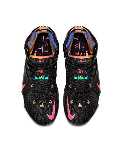 Nike Black Lebron 12 Ep Data James for men