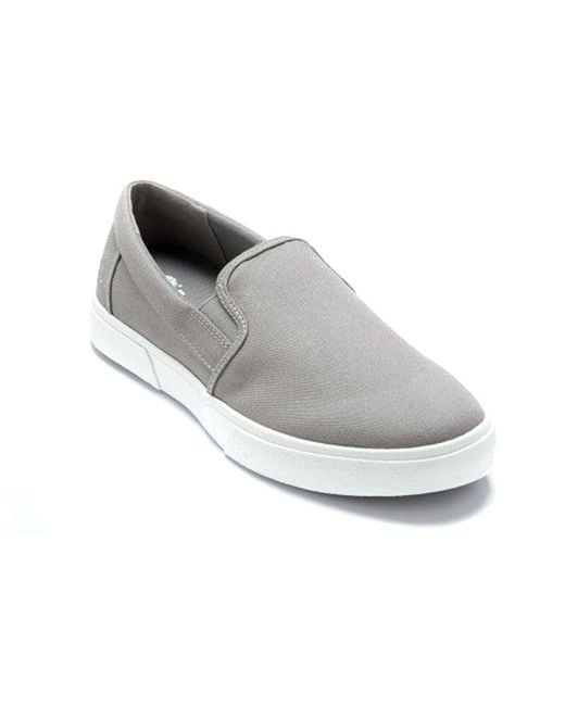 Timberland Gray Union Wharf 2.0 Ek+ Slip On Shoes for men