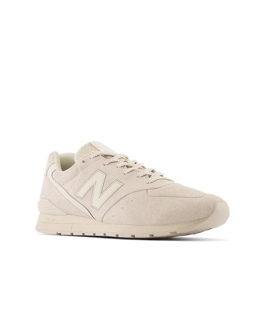 New Balance White 996 'Triple' for men