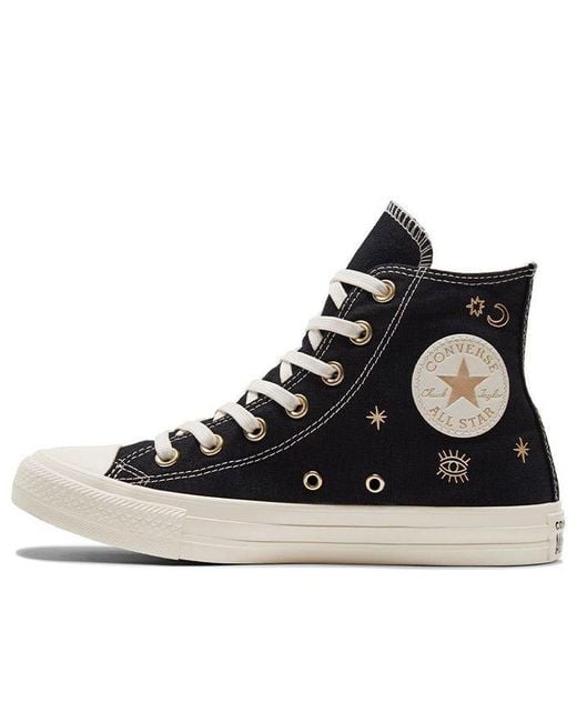 Converse Black (Wmns) Chuck Taylor All Star High 'Golden Elements'