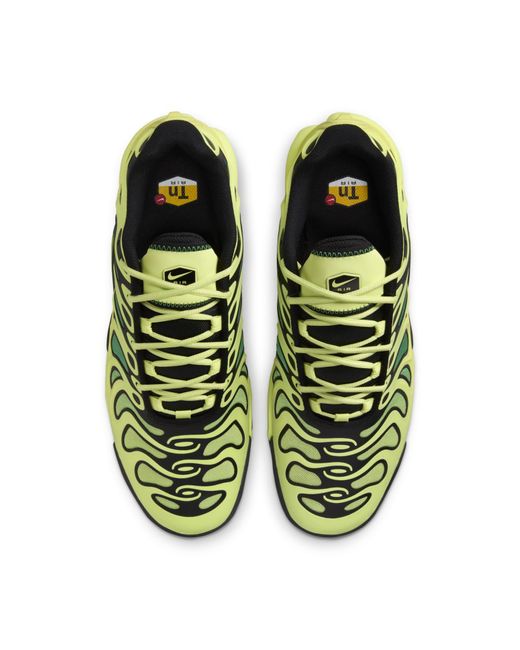 Nike Green Air Max Plus Drift 'Light Lemon Twist Stadium' for men