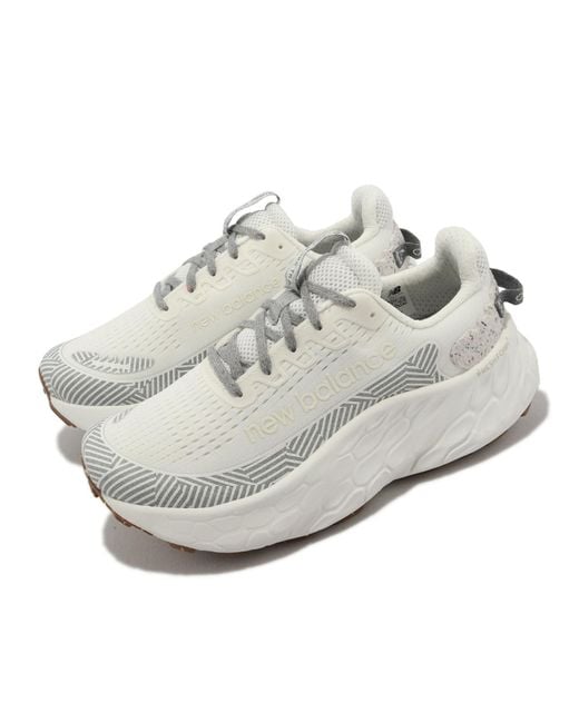 New Balance White (Wmns) Fresh Foam X Trail More V3 With Turtledove'