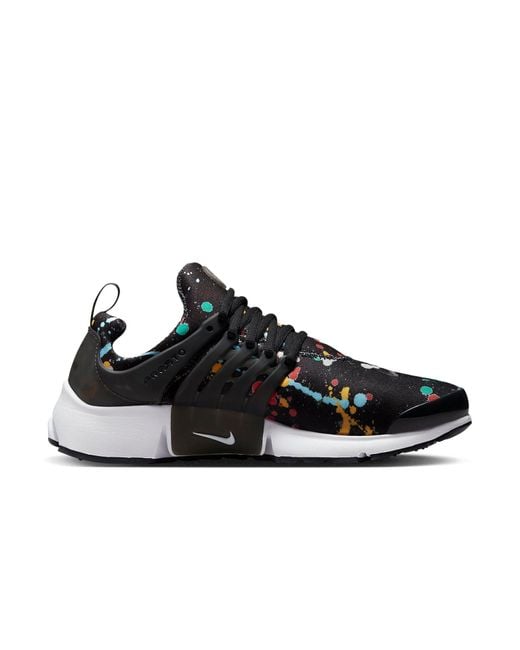 Nike Black Air Presto 'Paint Splatter' for men