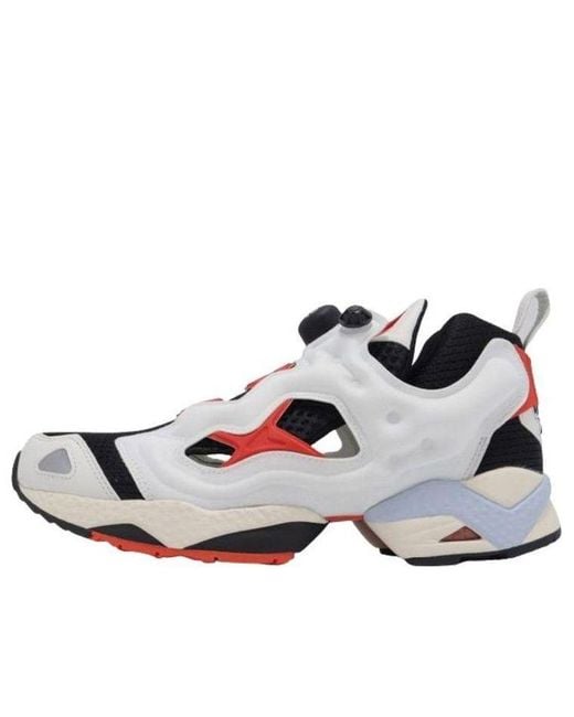 Reebok White Instapump Fury 95 Dynamic' for men