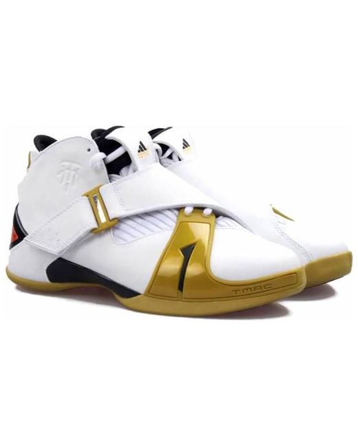 Adidas White T Mac 5 for men