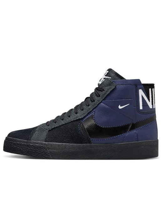 Nike Blue Sb Blazer Mid Premium for men