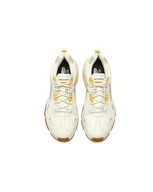 Skechers Yellow Stamina V2 Low-Top Daddy Shoes for men