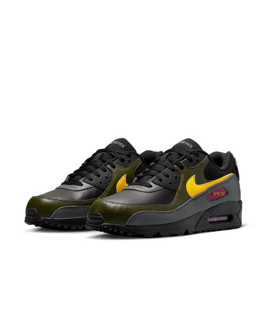 Nike Black Air Max 90 Gore-Tex 'Tour Cargo Khaki' for men
