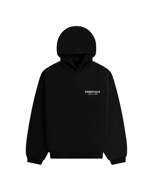 Fear Of God Black Ss25 Cargo Fleece Hoodie for men